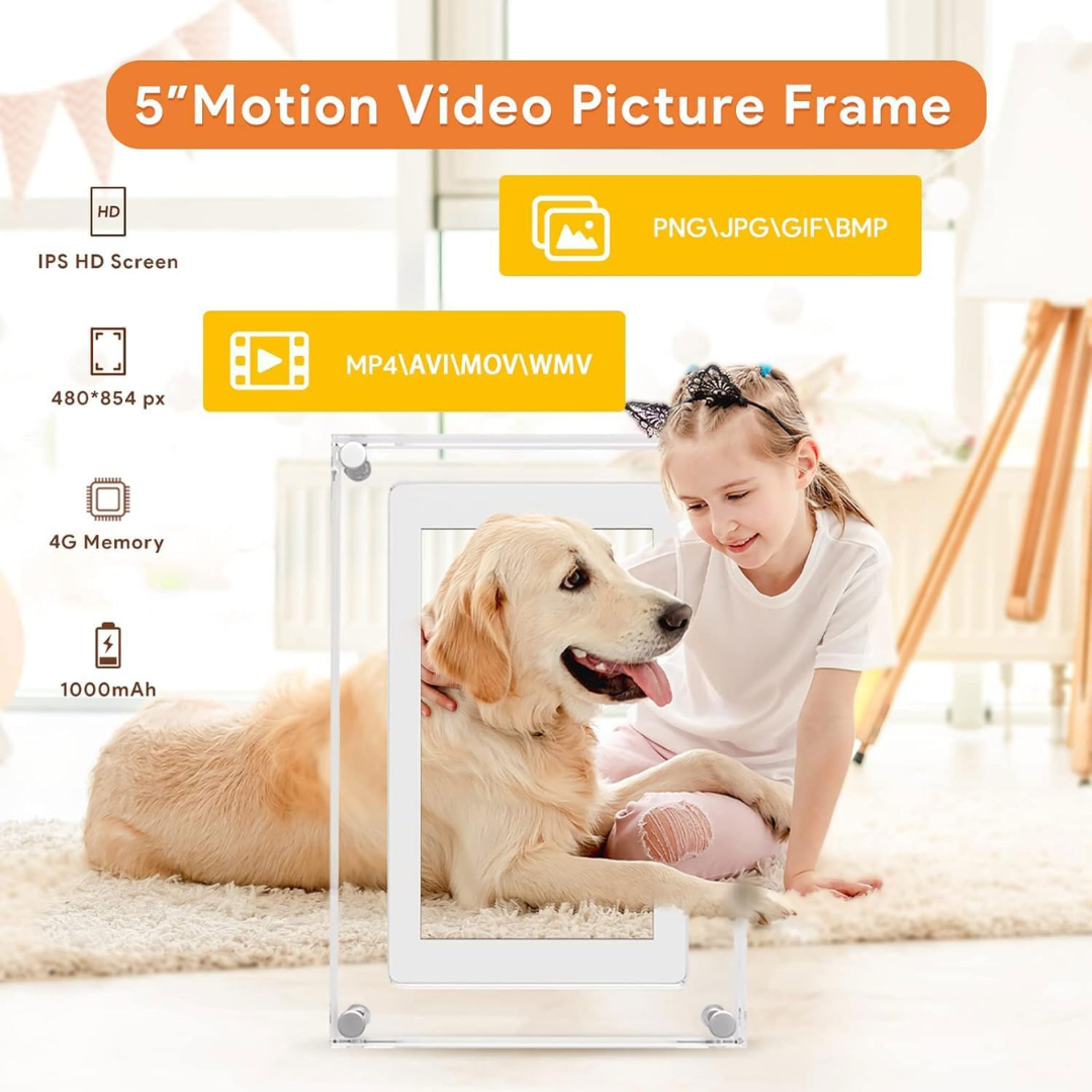 Digital frame with unlimited photos and videos – Infinito Frame