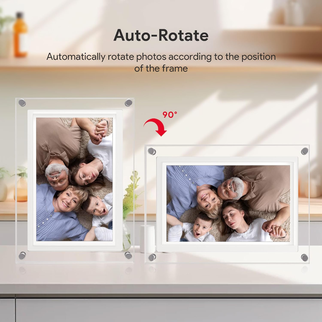 Digital frame with unlimited photos and videos – Infinito Frame